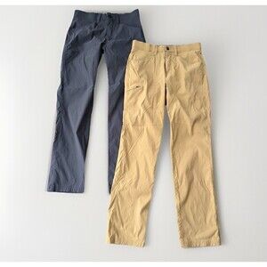 Orvis Men’s Pants Bundle Size 32x34 Tan Gray Hiking Water Repellant